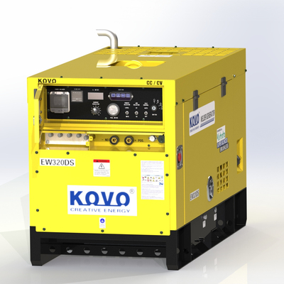 KOVO 400V 5Kva Diesel-Schweißgenerator EW320DST Frequenz 50/60HZ Nennstrom 280CC/CV