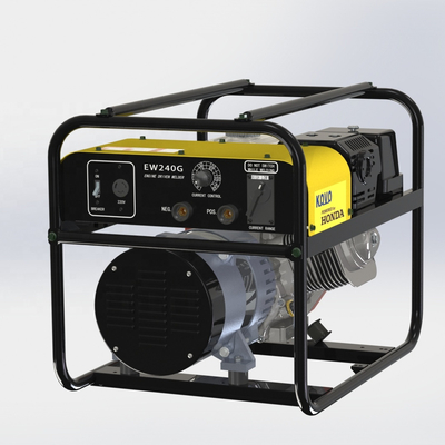 KOVO GASOLINE WELDER GENERATOR EW240G 90 KG Gewicht für Rohrleitungsschweißanforderungen