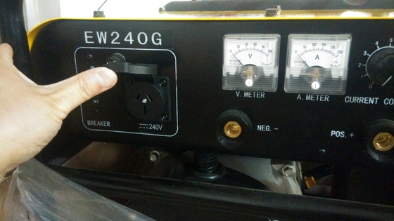KOVO GASOLINE WELDER GENERATOR EW240G 90 KG Gewicht für Rohrleitungsschweißanforderungen