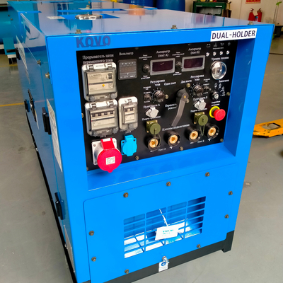 1500/1800rpm Bürstenloser Kovo Diesel-Schweißgenerator Ew500dst