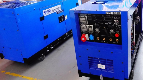 1500/1800rpm Bürstenloser Kovo Diesel-Schweißgenerator Ew500dst