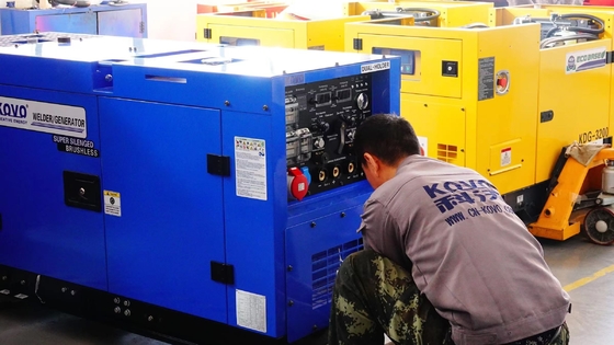 1500/1800rpm Bürstenloser Kovo Diesel-Schweißgenerator Ew500dst