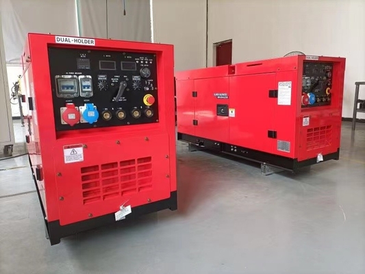 30-400A Schweißmaschine EW400DST mit KOVO-Generator mit 40kva Lastleistung