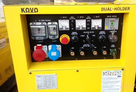 Vielseitige KOVO EW320DST Motorschweißmaschine Einfach zu bedienen Pulsfrequenz 50/60 HZ