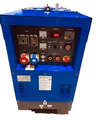 Schweißen mit KOVO Diesel Dual Holder Permanent Magnet Welder Generator DC600A DGW500 bei 85V Ausgangsspannung