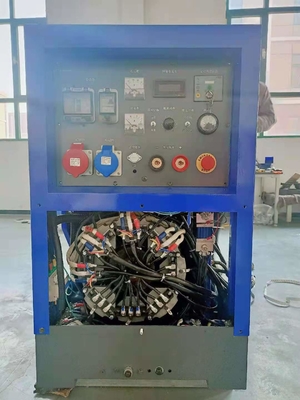 Schweißen mit KOVO Diesel Dual Holder Permanent Magnet Welder Generator DC600A DGW500 bei 85V Ausgangsspannung
