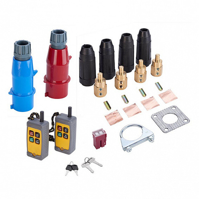 Schweißen mit KOVO Diesel Dual Holder Permanent Magnet Welder Generator DC600A DGW500 bei 85V Ausgangsspannung